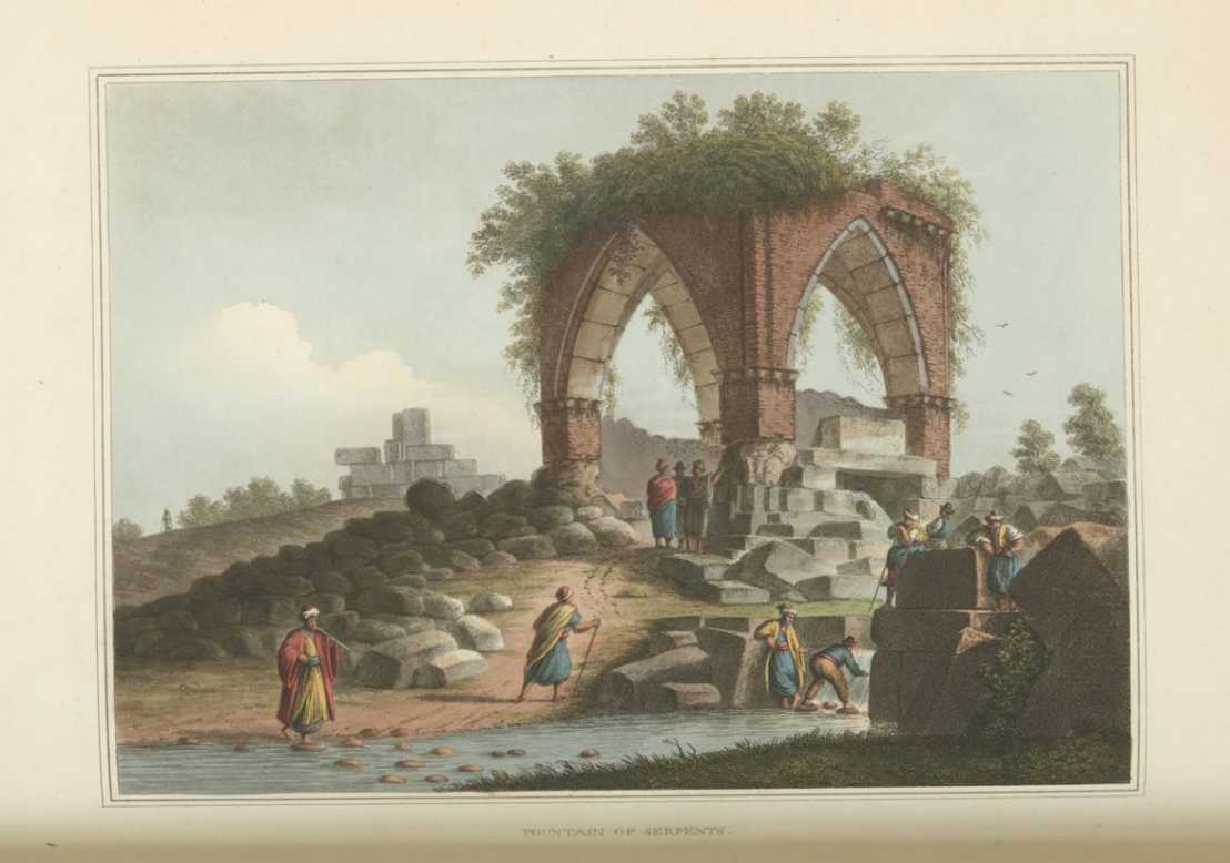 Aquatinta aus dem Buch Views in the Ottoman Domains 1810 